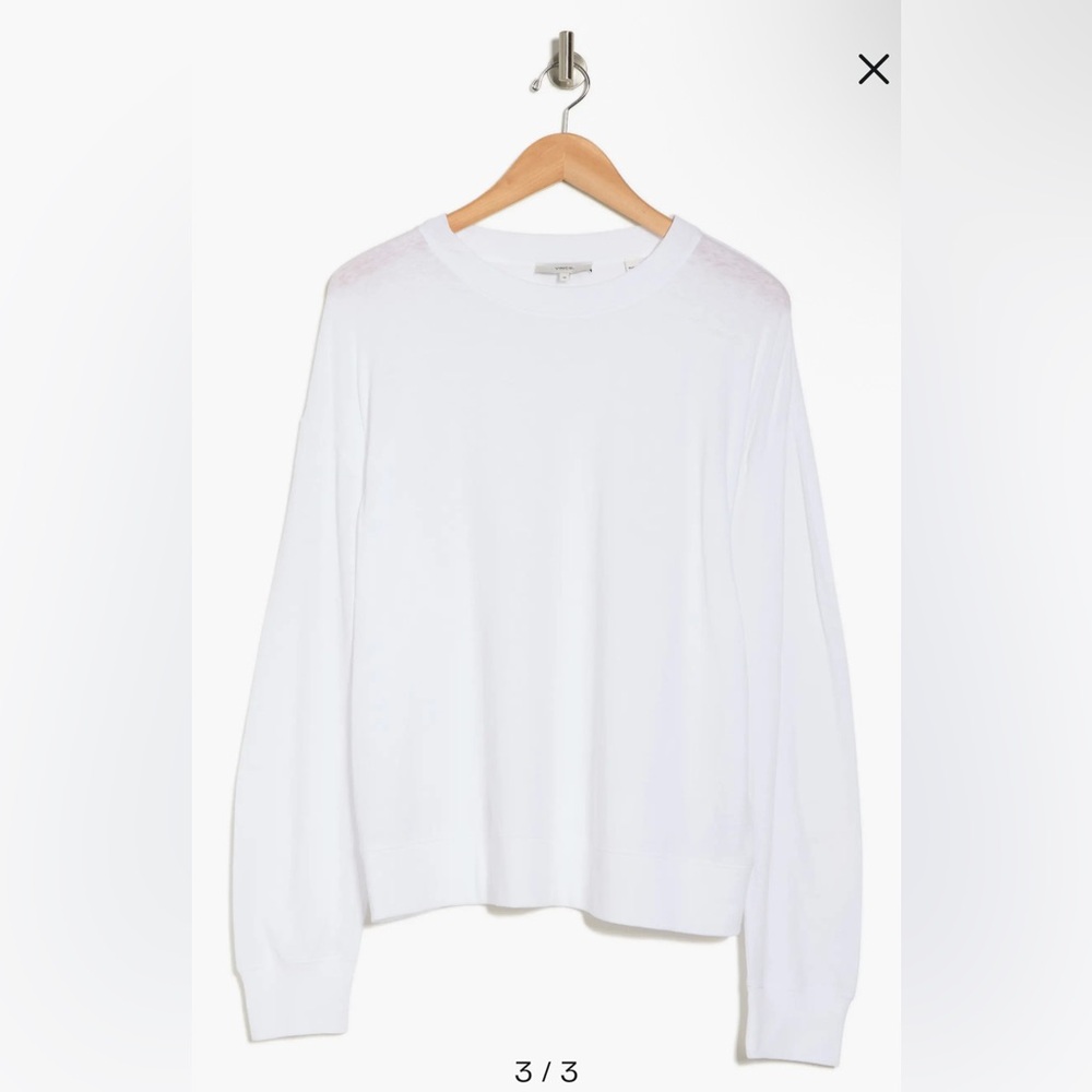 Vince Cotton long sleeve t-shirt